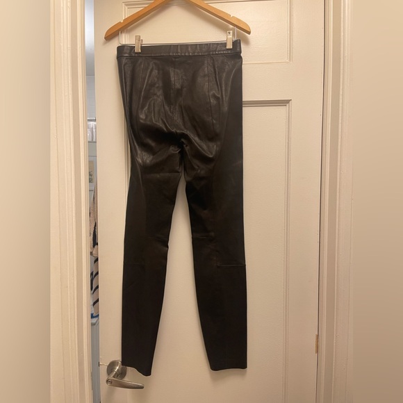 Intermix Melanie Leather Leggings - Picture 9 of 11